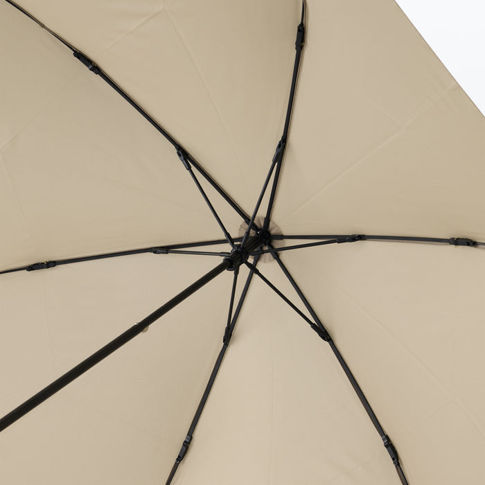 Muji 2-Way Foldable All-Weather Regenschirme Damen Beige | NX2N5V33B