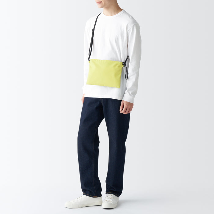 Muji 2-Way Water Repellent Umhängetasche Damen Gelb | MW4T5D37M