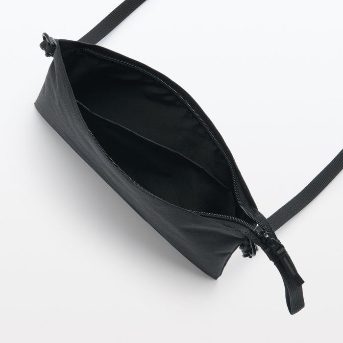 Muji 2-Way Water Repellent Umhängetasche Damen Schwarz | RM0J3Y06E