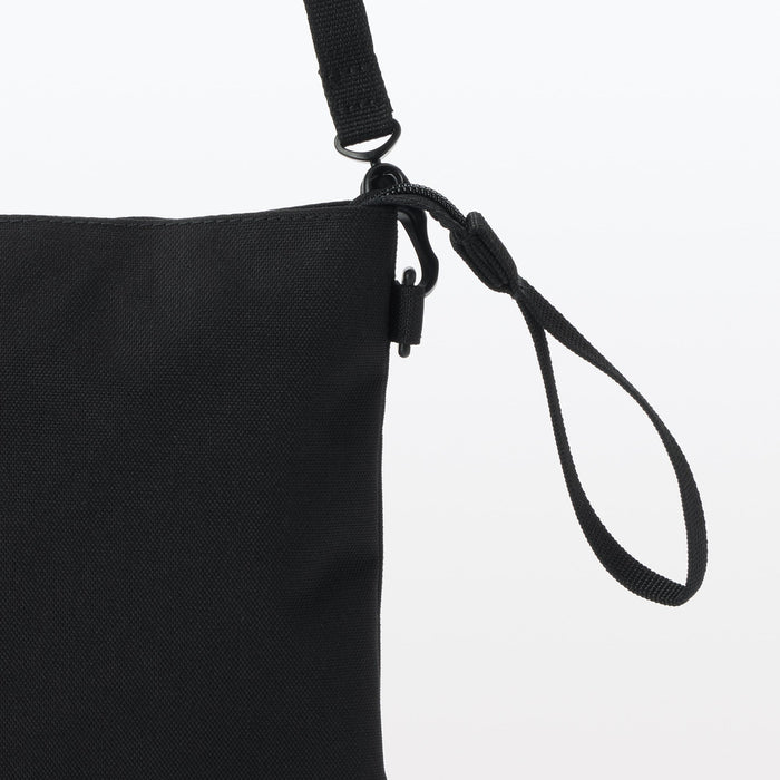 Muji 2-Way Water Repellent Umhängetasche Damen Schwarz | RM0J3Y06E