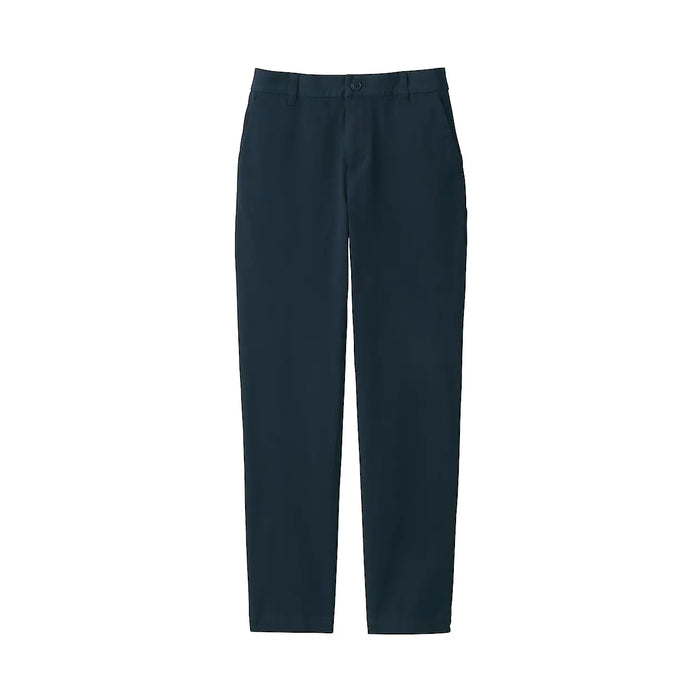 Muji 4-Way Stretch Chino Slim Tapered Hose Damen Navy | ZC6K9A86C