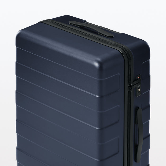 Muji Adjustable Handle Hard Shell 75L Handgepäck Damen Navy | VC2L6D15I