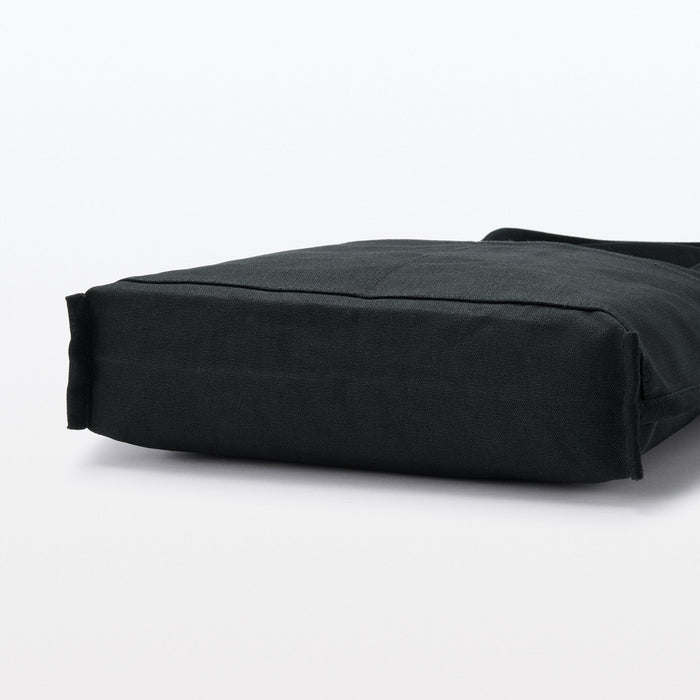 Muji Canvas Tall Tragetaschen Damen Schwarz | UK2U0O88N