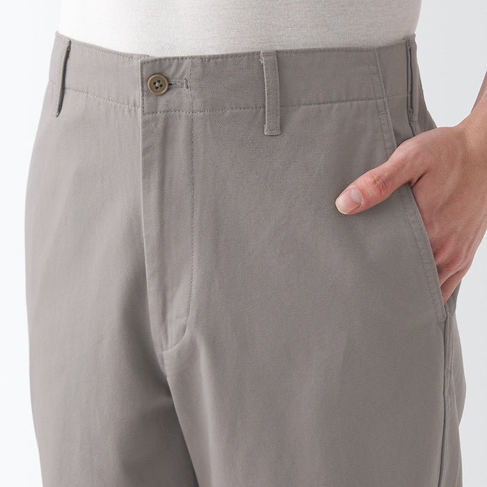 Muji Chino Regular Fit Hose Damen Grau | SR5W0L68X