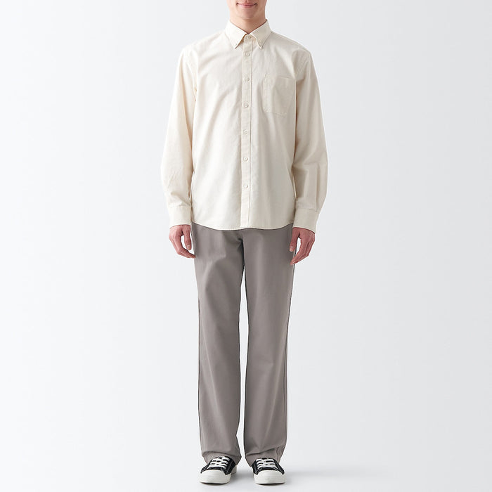 Muji Chino Regular Fit Hose Herren Grau | LE8P9K15N