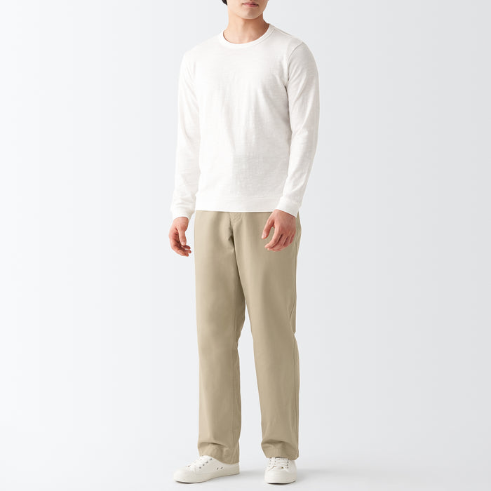 Muji Chino Regular Hose Herren Beige | XB0P8F68R