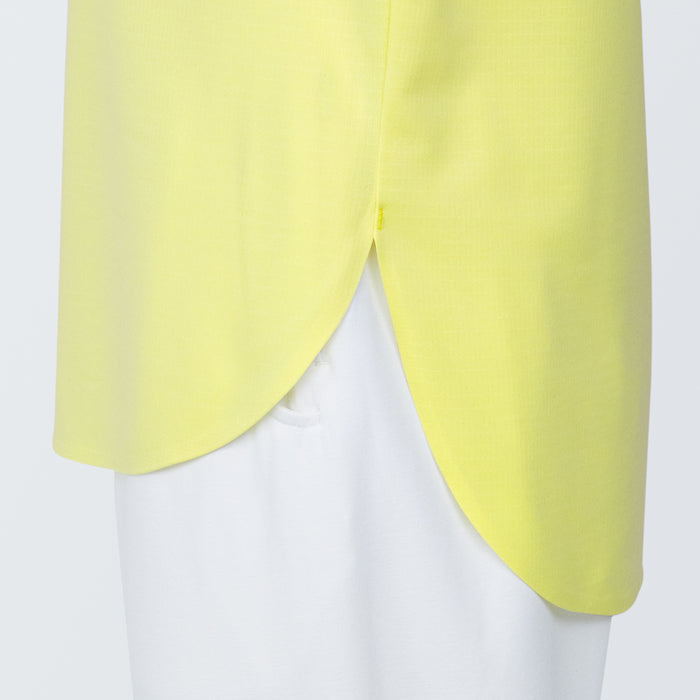 Muji Cool Touch Boat Neck Short Sleeve T-shirts Damen Gelb | EC9L6G13A