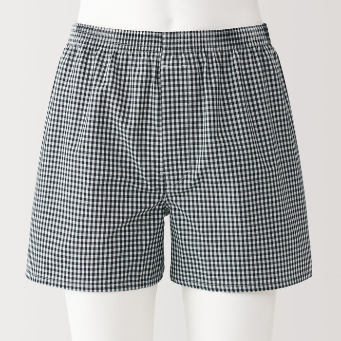 Muji Cotton Broadcloth Front Open Trunks Herren Grau | BM0J9F51Z