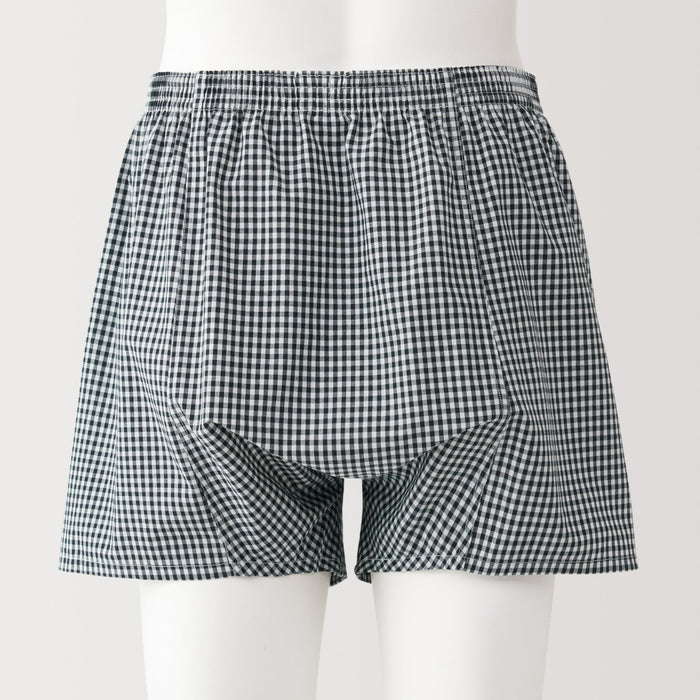 Muji Cotton Broadcloth Front Open Trunks Herren Grau | BM0J9F51Z