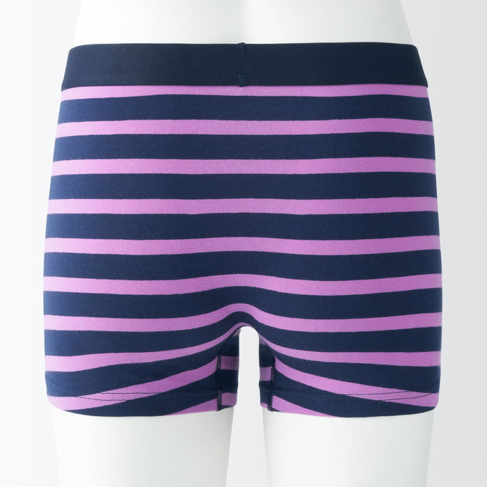 Muji Cotton Jersey Boxer Slip Herren Lila | OD8Z9B31A