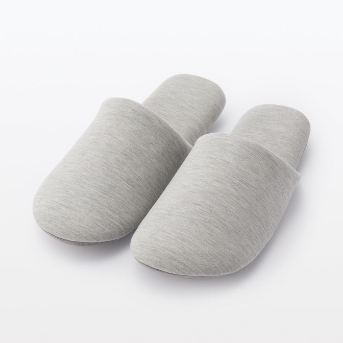 Muji Cotton Soft Hausschuhe Herren Grau | RG0S5G56A