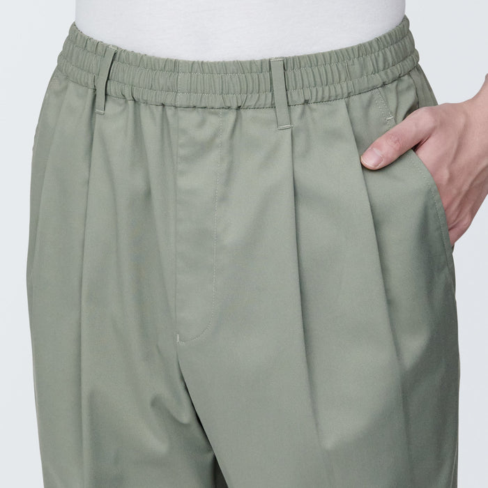 Muji Crease-Resistant Darted Wide Easy Hose Damen Grau | GB5C7W12B