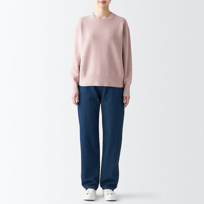 Muji Denim Regular Jeans Damen Navy | BI3S3Y19Z