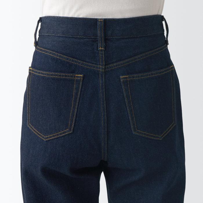 Muji Denim Regular Jeans Damen Navy | QF6U6S71X