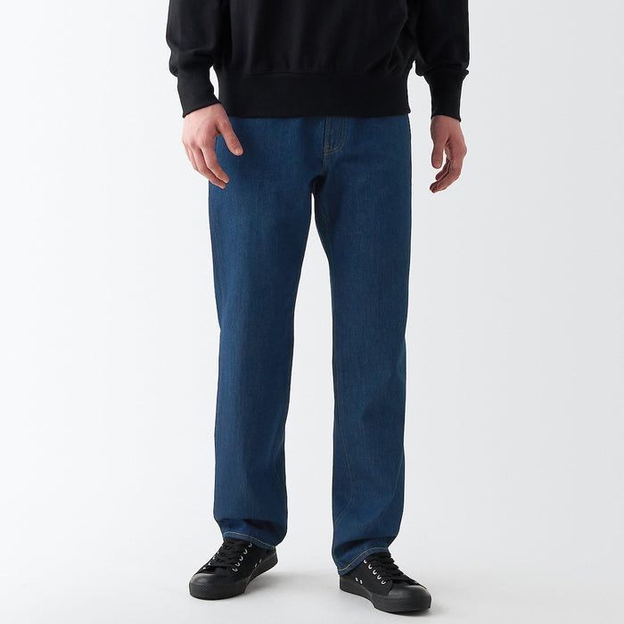 Muji Denim Regular Jeans Herren Navy | XH3G4M09K