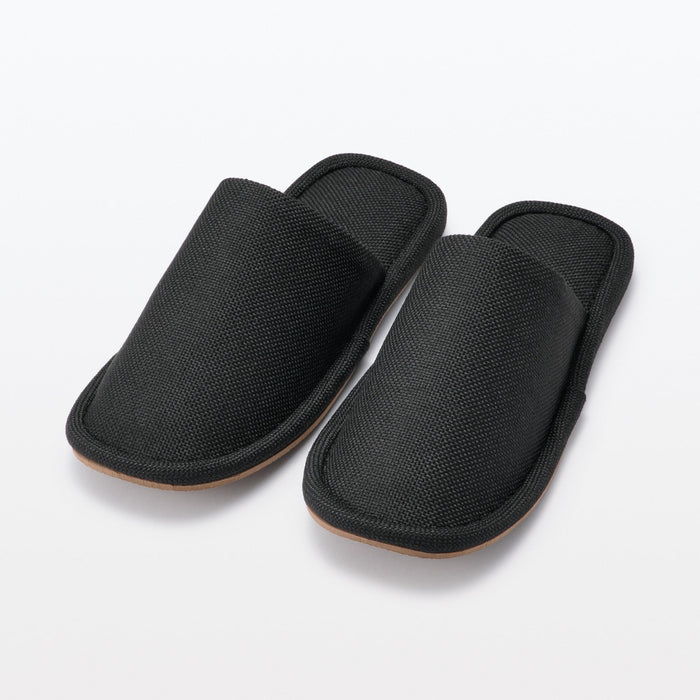 Muji Either-Foot Hausschuhe Damen Schwarz | CT3X7X65P