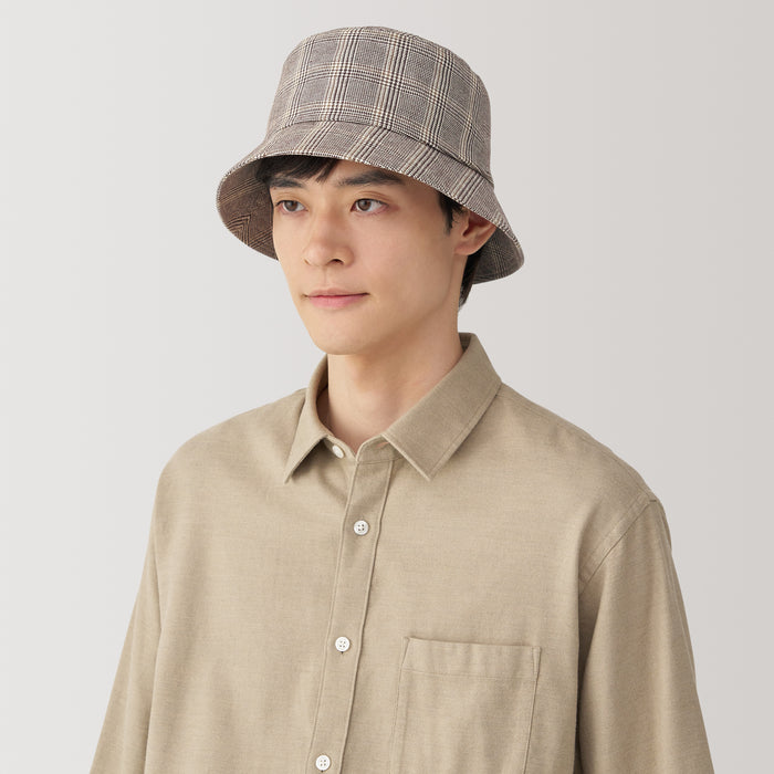 Muji Flannel Eimer Hüte Damen Grau | YA2P1O26I