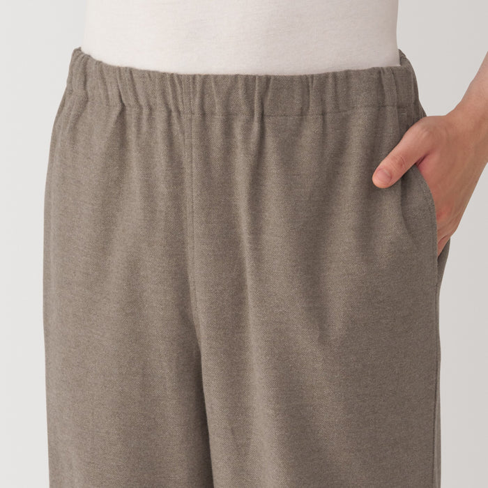 Muji Flannel Skipper Pyjama Herren Weiß | PQ4N4H87B