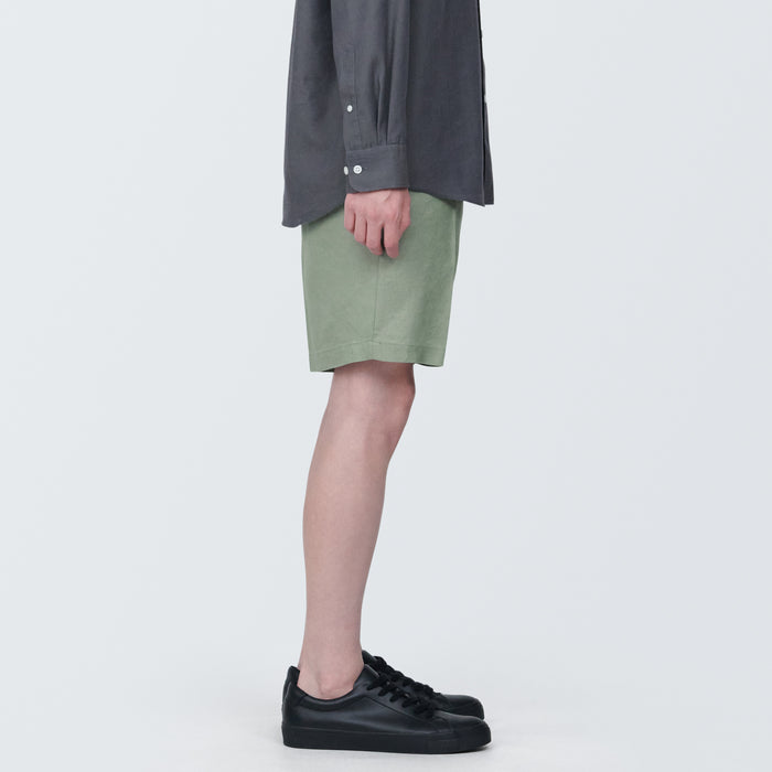 Muji Hemp Blend Kurze Hose Herren Grün | UG0Q7Q95P