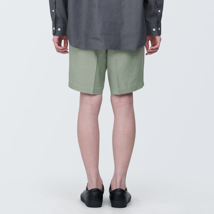 Muji Hemp Blend Kurze Hose Herren Grün | UG0Q7Q95P