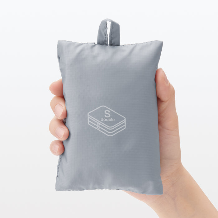 Muji Polyester Gusset Kulturbeutel Damen Schwarz | RN1V4F52D