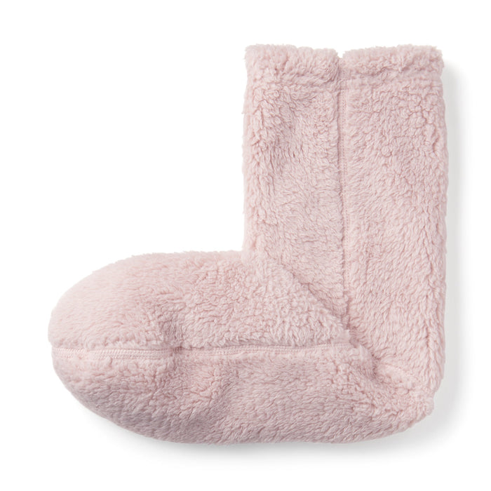 Muji Right Angle Boa Fleece Cozy Socken Damen Weiß | KN6A9J93I