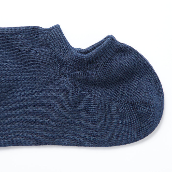 Muji Right Angle Sneaker Socken Damen Navy | WW8N3A52J