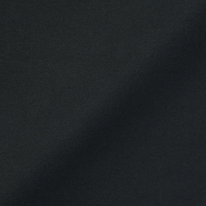 Muji Side Seamless Ribbed V Neck Short Sleeve T-shirts Herren Schwarz | XA8F1J99P