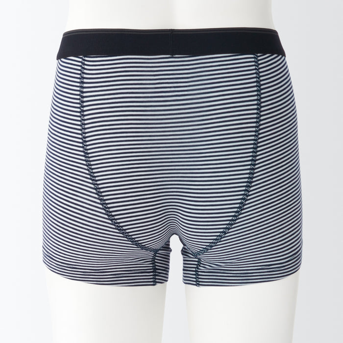 Muji Smooth Low Rise Boxer Slip Herren Navy | OR8W8E45Q