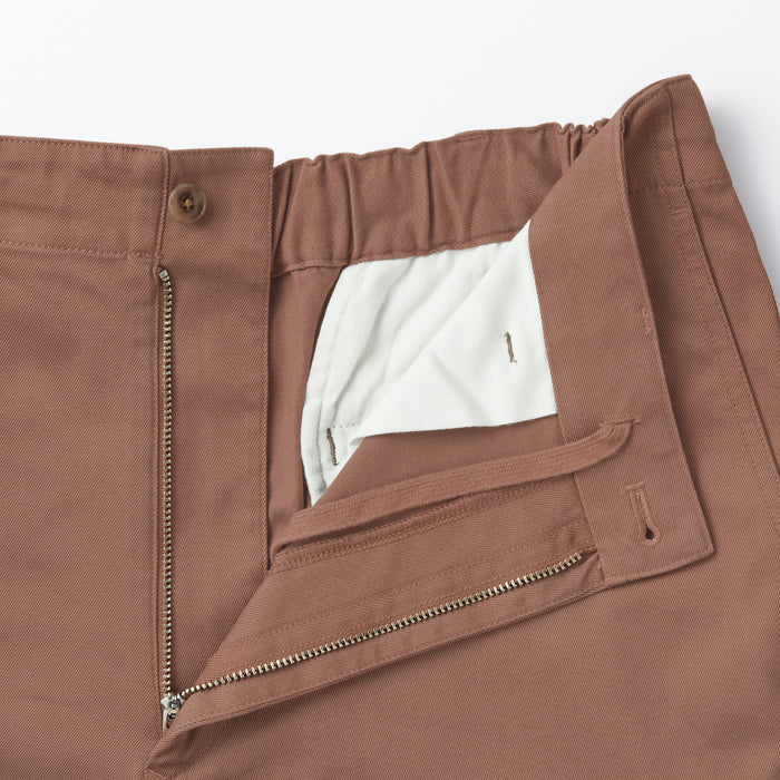 Muji Stretch Chino Kurze Hose Herren Rot | WG2S4O87L