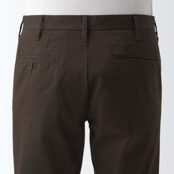 Muji Stretch Chino Slim Hose Herren Kaffee | IB2L9V33Z
