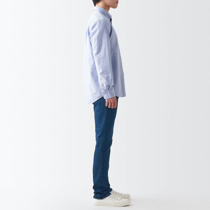 Muji Stretch Denim Slim Jeans Herren Blau | SD2G6Y51Q