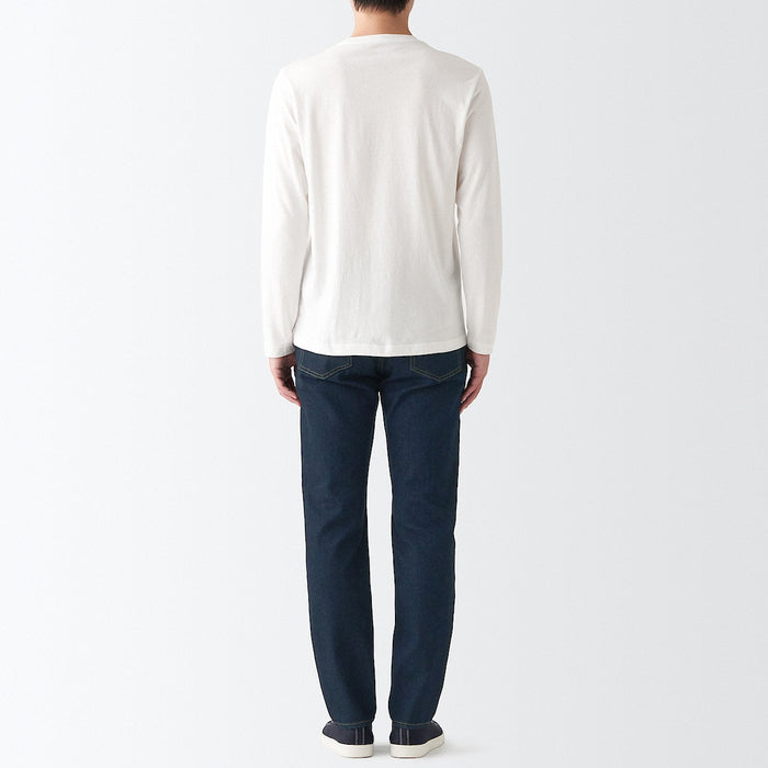 Muji Stretch Denim Slim Jeans Herren Navy | VH7Y0Y33B