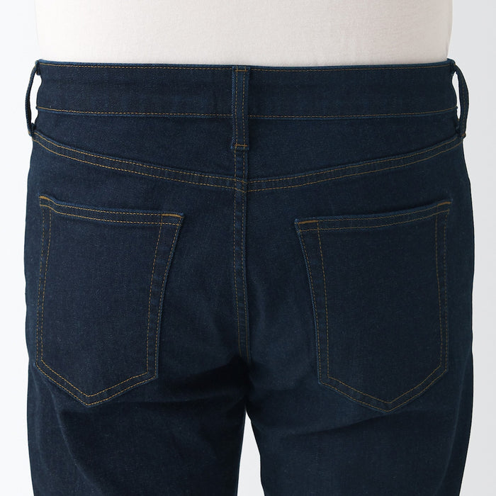 Muji Super Stretch Denim Skinny Jeans Herren Navy | YJ9Q2X71A