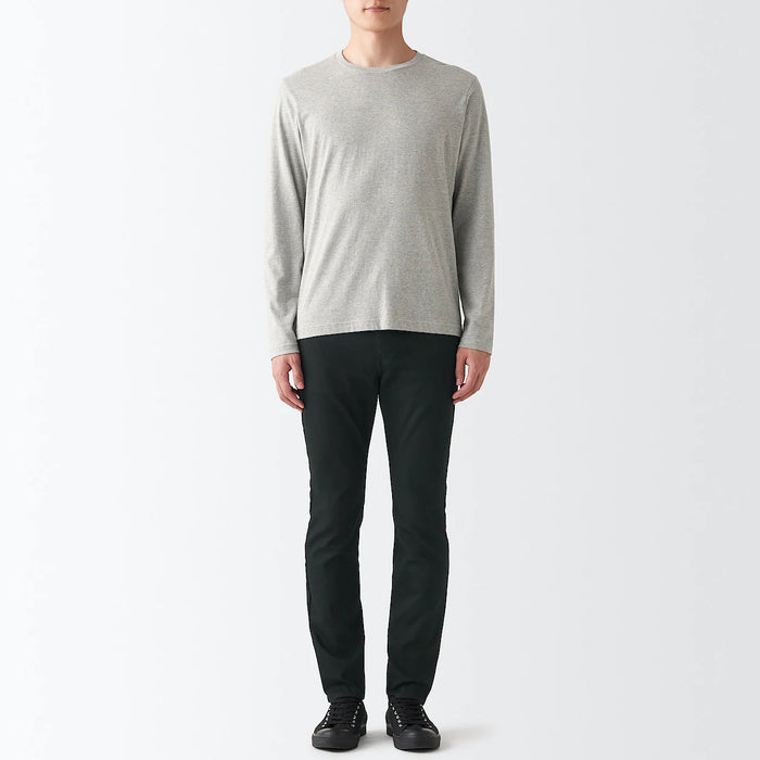 Muji Super Stretchy Denim Skinny Jeans Herren Schwarz | FZ8R4U40B