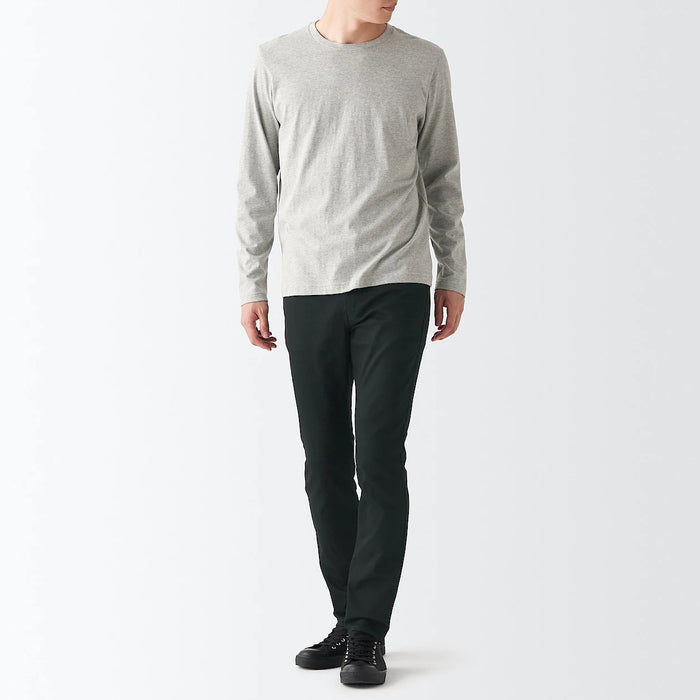 Muji Super Stretchy Denim Skinny Jeans Herren Schwarz | FZ8R4U40B