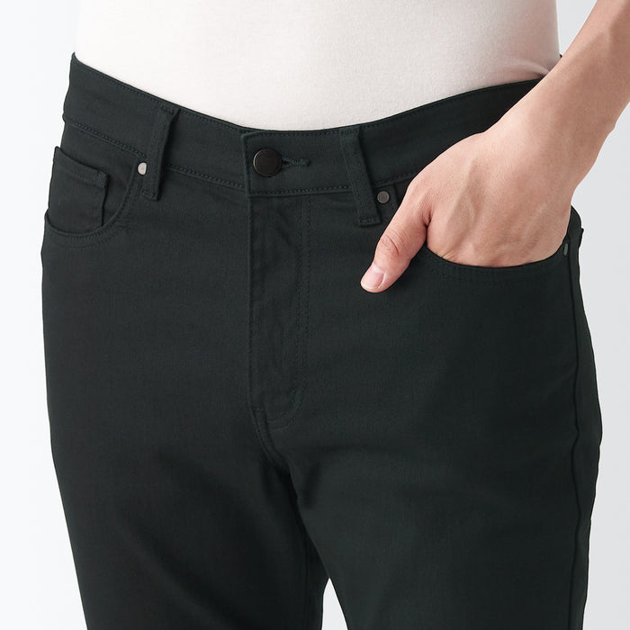 Muji Super Stretchy Denim Skinny Jeans Herren Schwarz | FZ8R4U40B