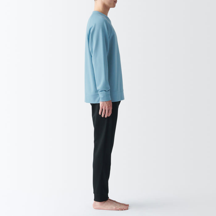 Muji Sweatshirt Loungewear Pyjama Herren Blau | YS7F3R16Q