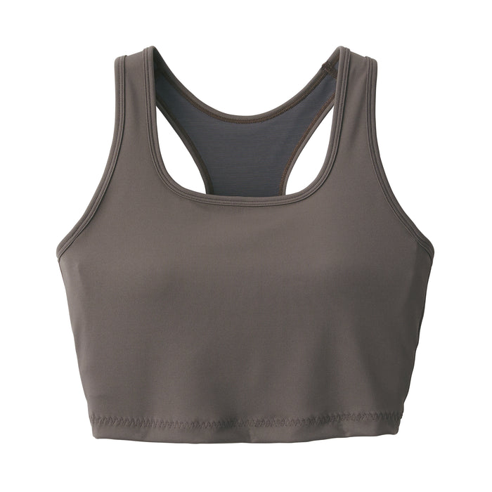 Muji UV Protection Quick Dry Sport BH Damen Schokolade | DY8O0S40B