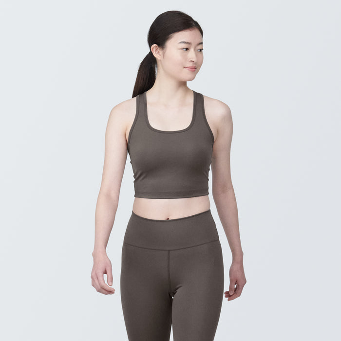 Muji UV Protection Quick Dry Sport BH Damen Schokolade | DY8O0S40B