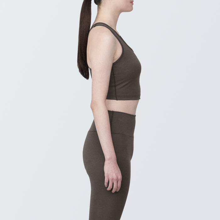 Muji UV Protection Quick Dry Sport BH Damen Schokolade | DY8O0S40B