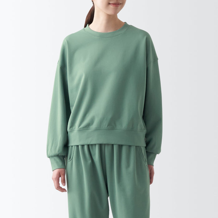 Muji UV Protection Sweatshirts Damen Grün | DQ4W2E50C