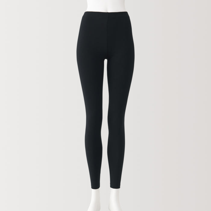 Muji Warm Cotton Leggings Damen Grau | XU8F0Y73N