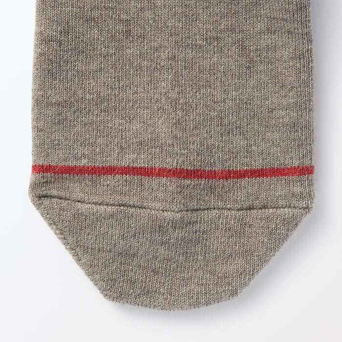 Muji Warm Pile Cotton Socken Herren Grau | KK4N0S02F