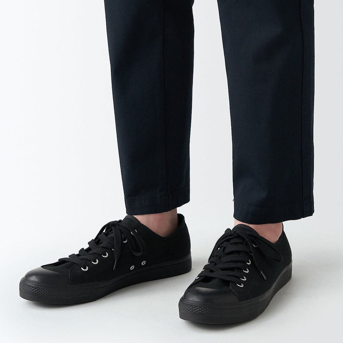 Muji Water Repellent Cushioned with Laces Sole Sneakers Herren Schwarz | CR8L6B81L