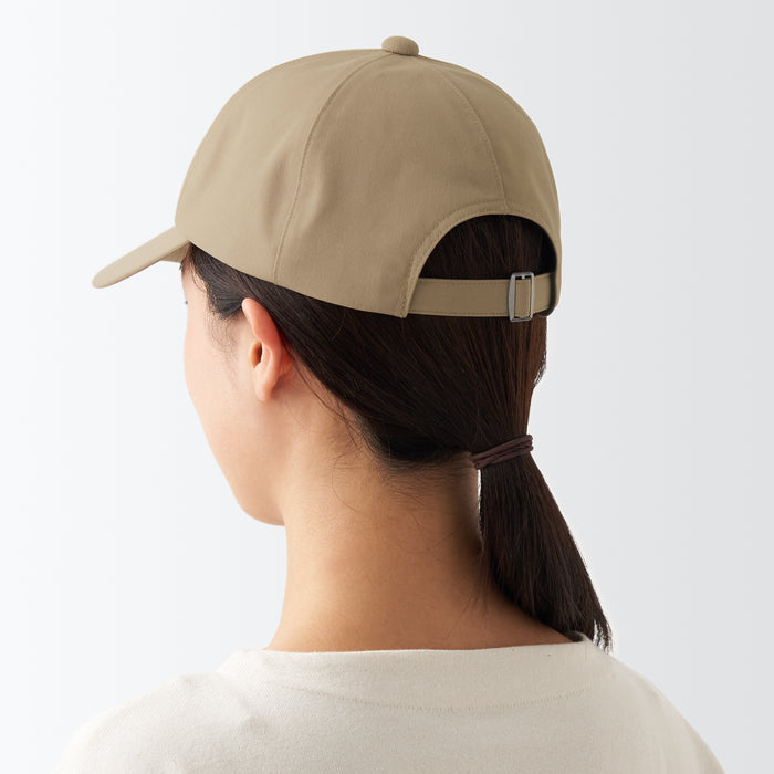 Muji Water Repellent Sealing Taped Kappen Damen Braun | SM4A8E84N