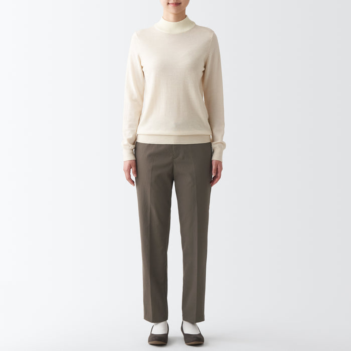 Muji Water Repellent Stretch Tuck Tapered Hose Damen Beige | GL7A8I50J