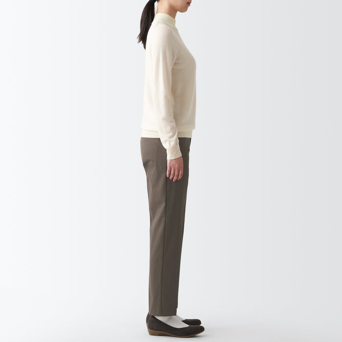 Muji Water Repellent Stretch Tuck Tapered Hose Damen Beige | GL7A8I50J