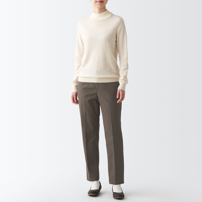 Muji Water Repellent Stretch Tuck Tapered Hose Damen Beige | GL7A8I50J