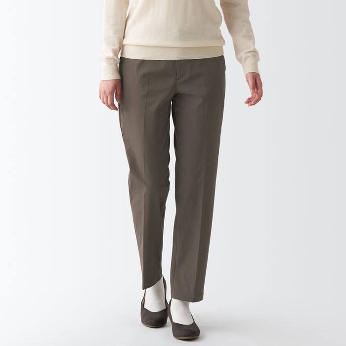 Muji Water Repellent Stretch Tuck Tapered Hose Damen Beige | GL7A8I50J